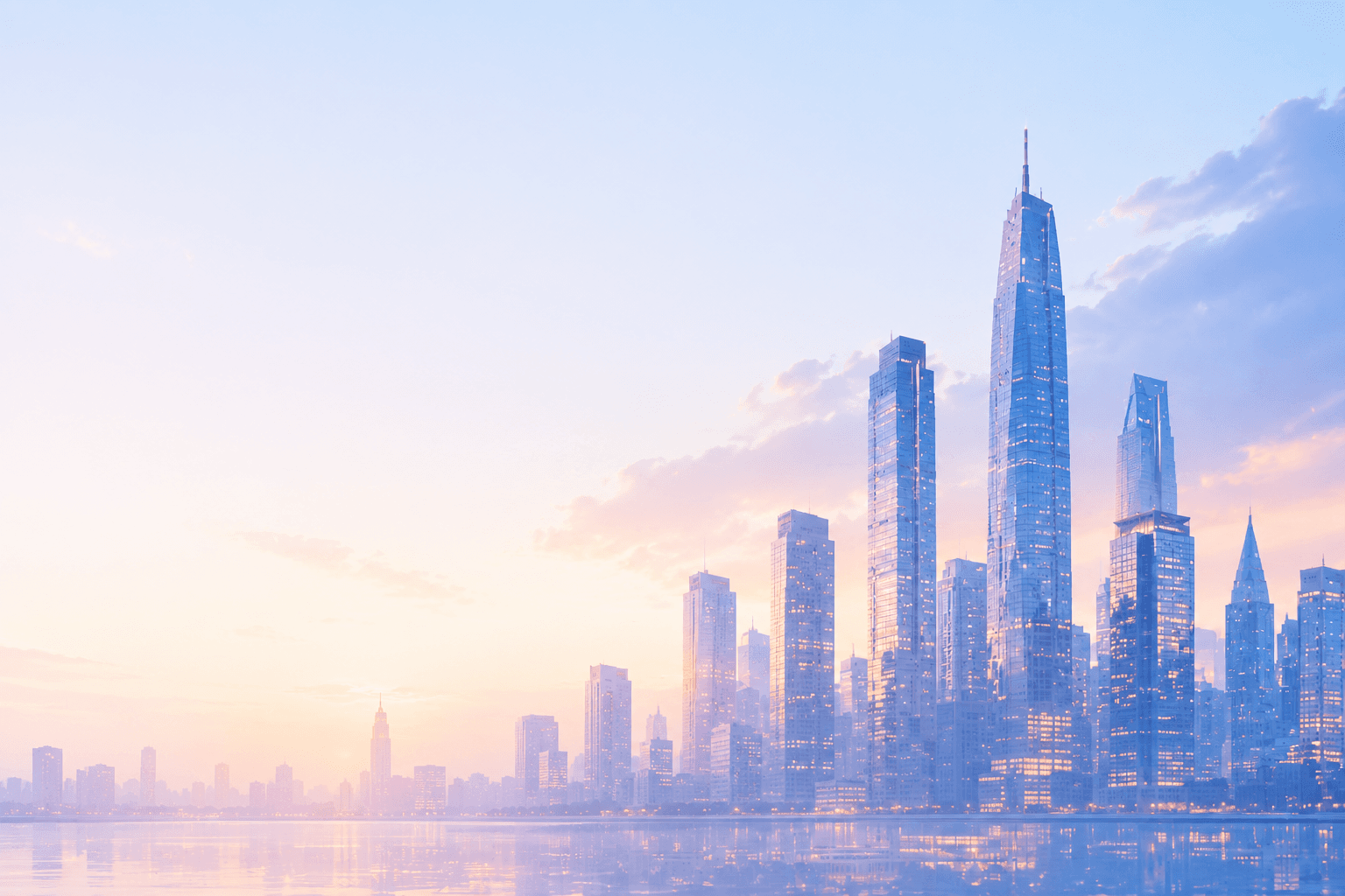 Luxury city skyline — AI Real Estate